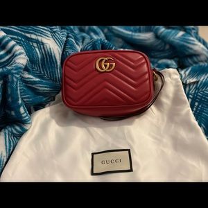 Authentic Gucci mini camera bag